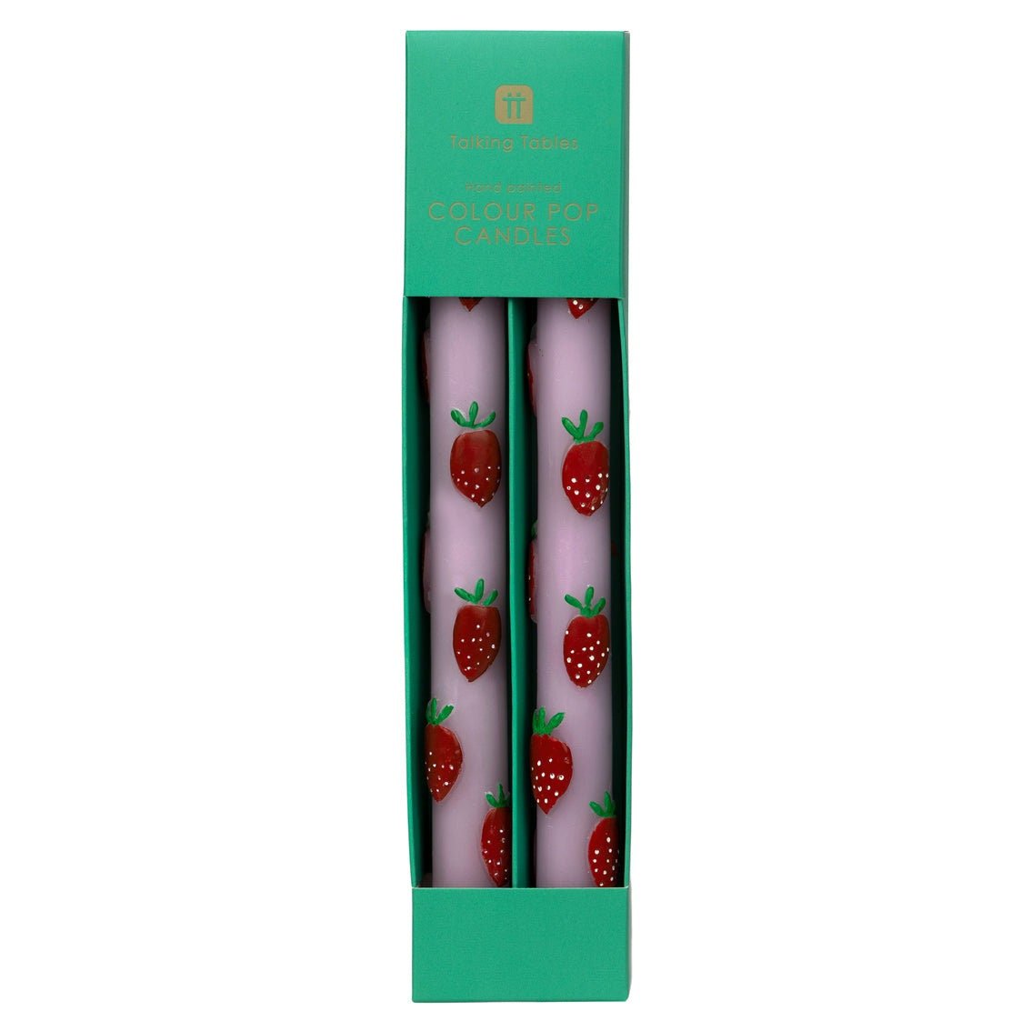Strawberry Candles - Stesha Party