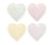 Striped Heart Plates - Stesha Party