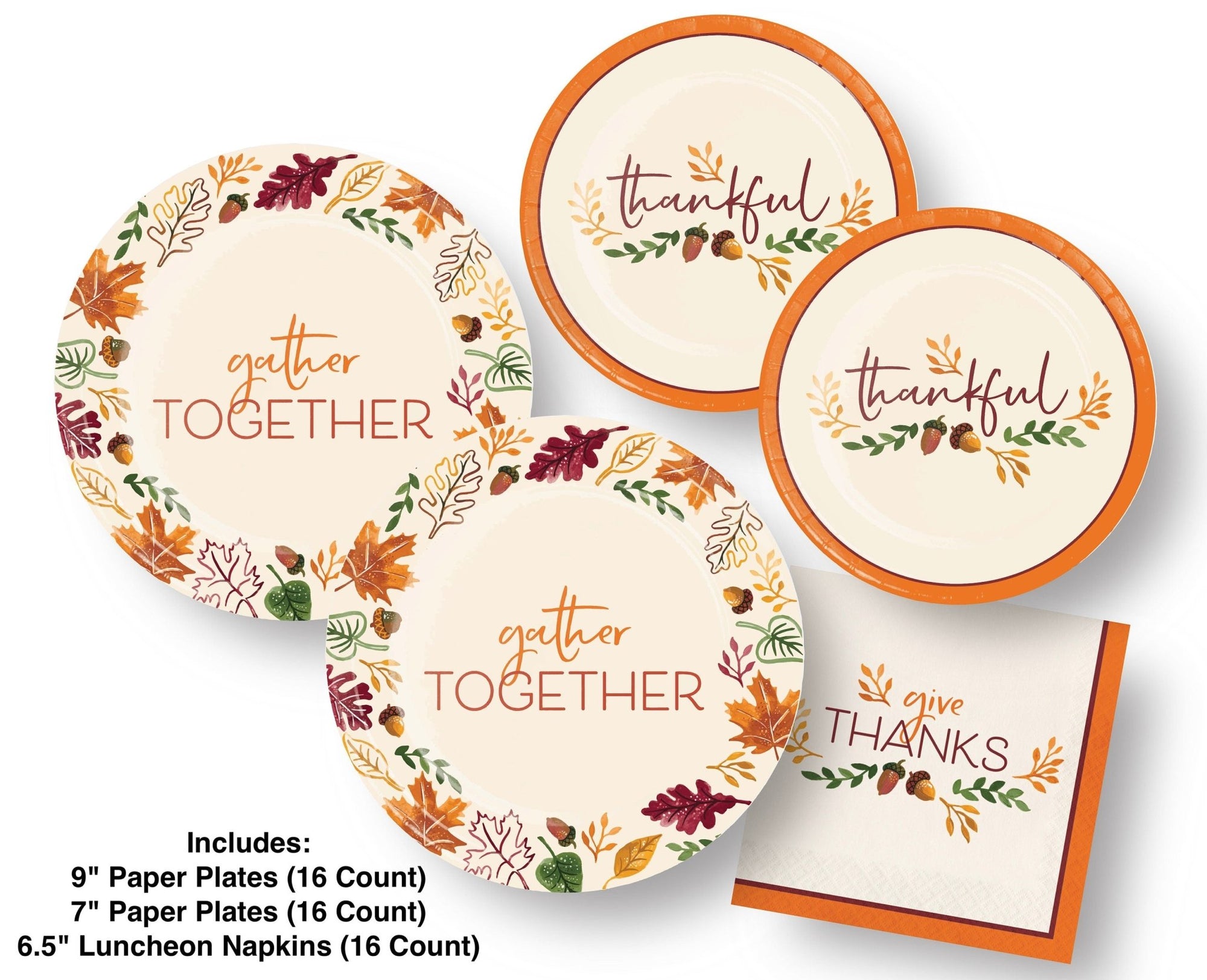 Thanksgiving Party Supplies - Stesha Party