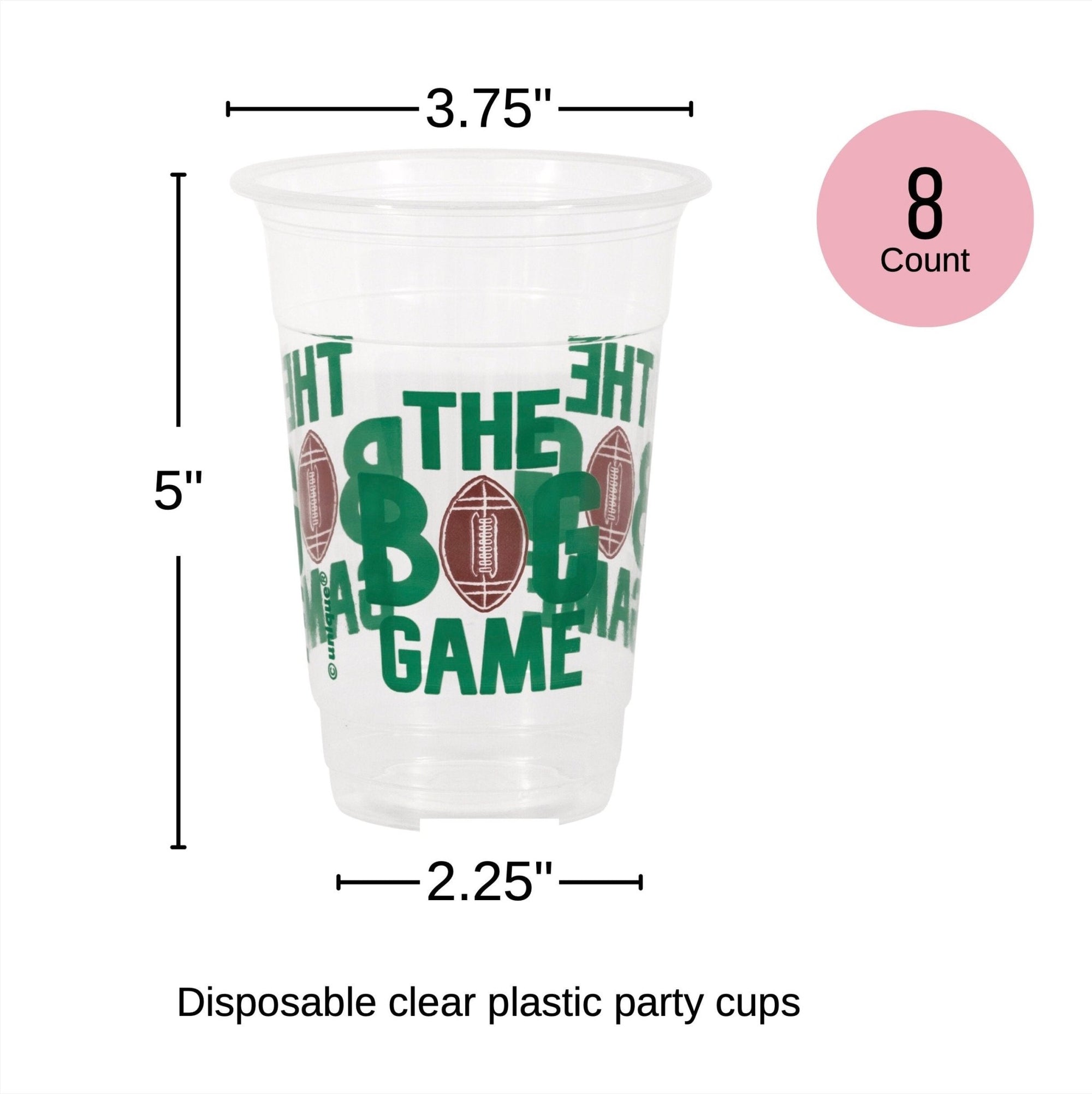 The Big Game Football Cups - Stesha Party