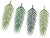 Tropical Leaf Paper Garland - Stesha Party