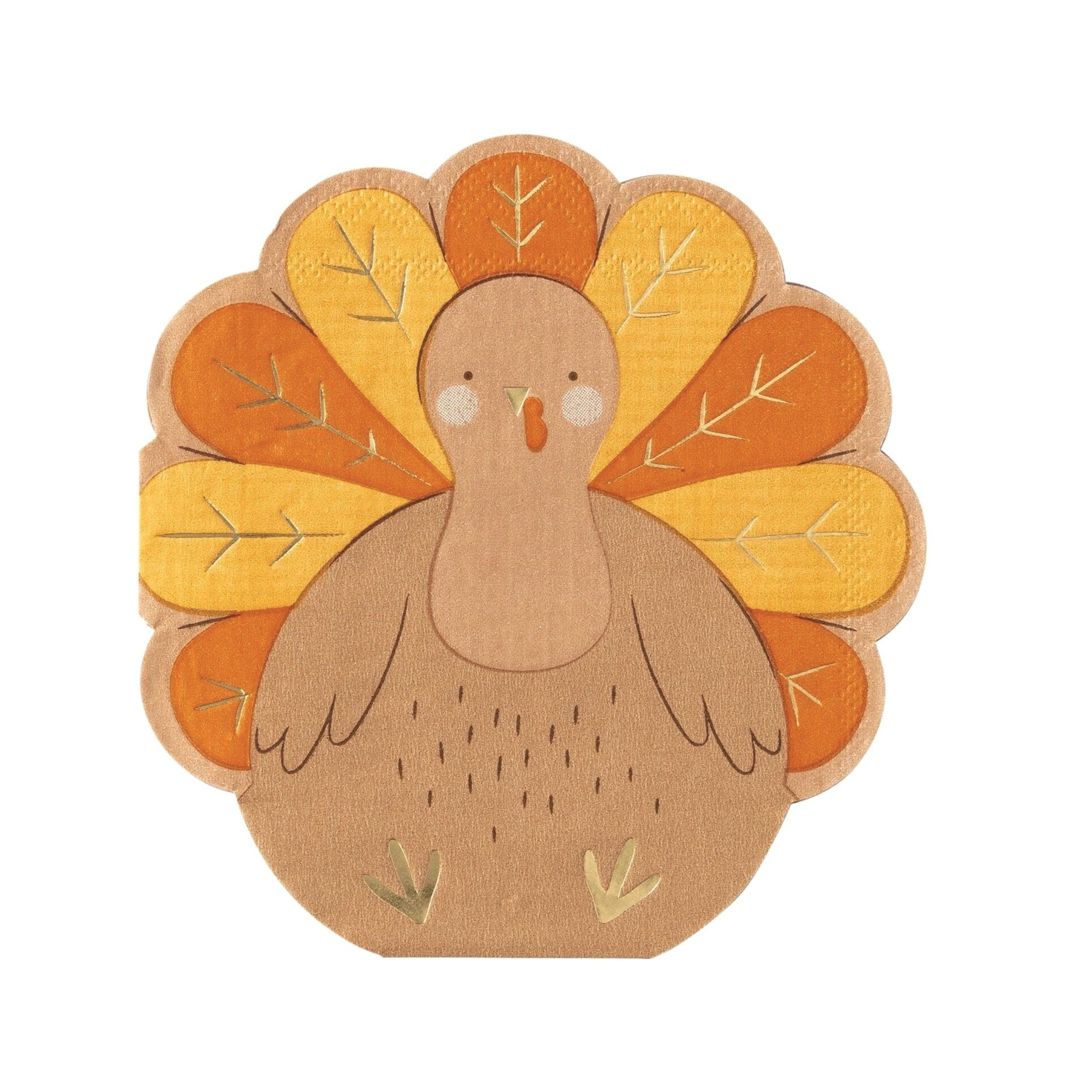 Turkey Napkins - Stesha Party