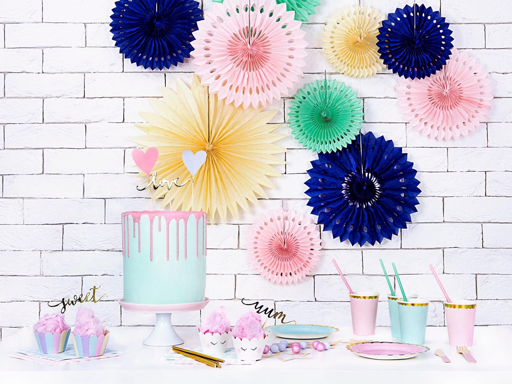 Unicorn Cupcake Wrappers 6ct - Stesha Party