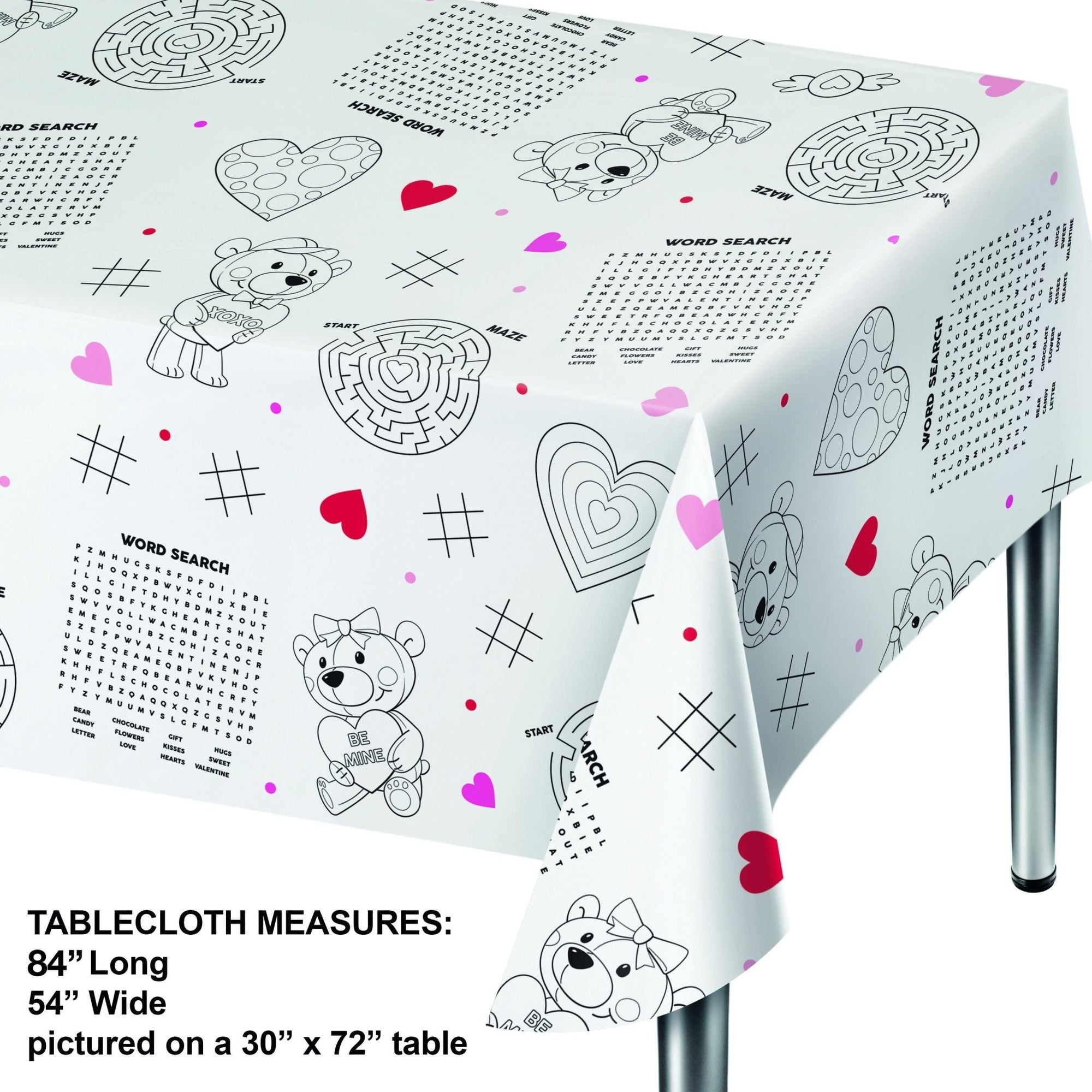 Valentine's Day Tablecloth - Stesha Party