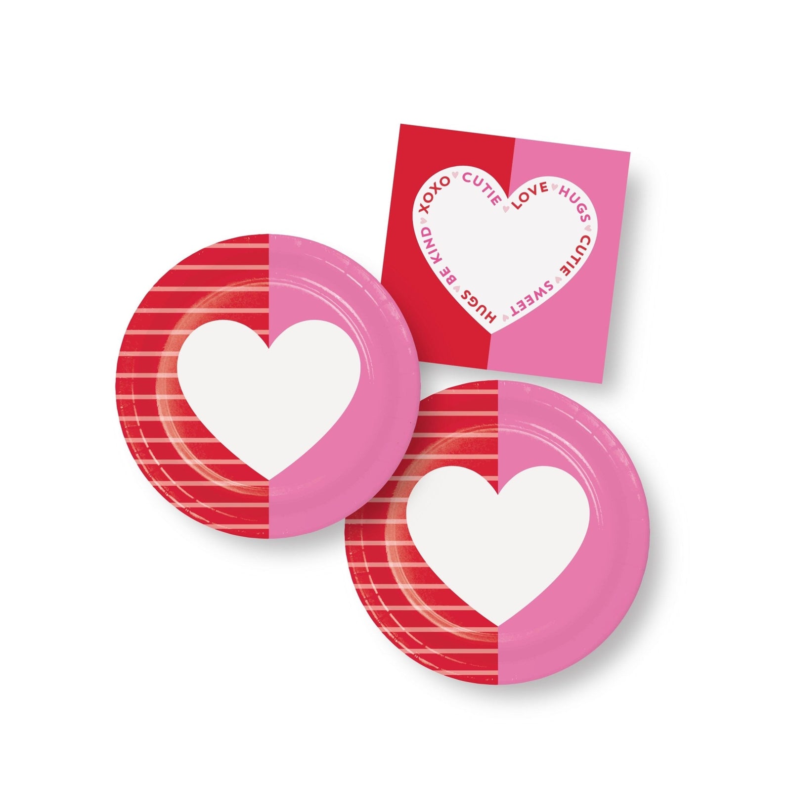 Valentines Party Plate & Napkin Set - Stesha Party