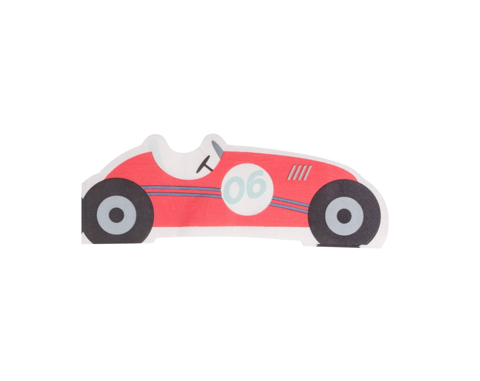 Vintage Race Car Party Napkins - Stesha Party
