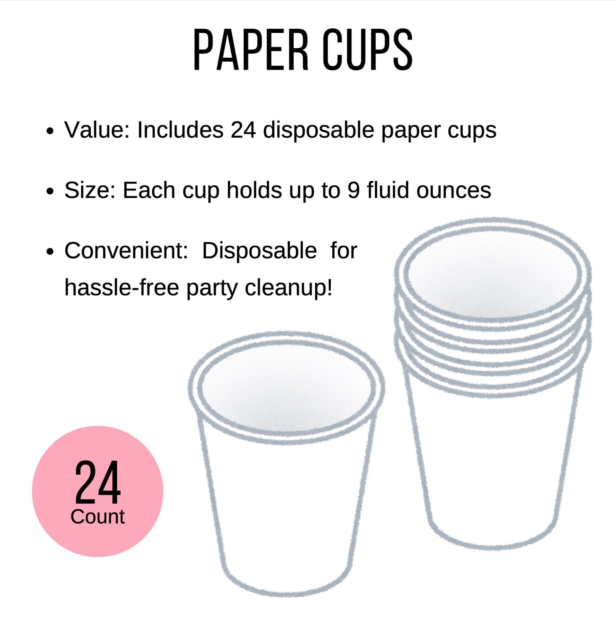 Watermelon Party Color Cups - Stesha Party