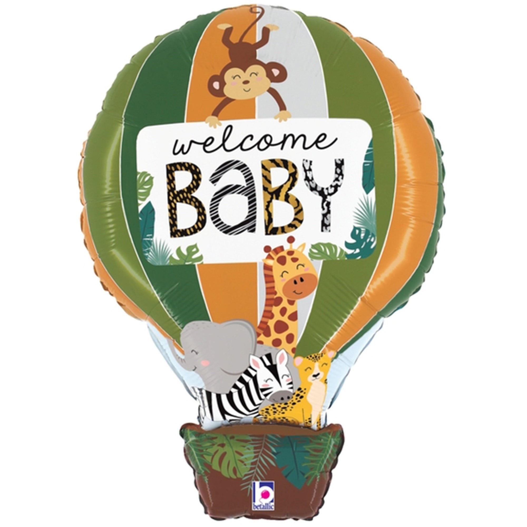 Welcome Baby Safari Hot Air Balloon - Stesha Party