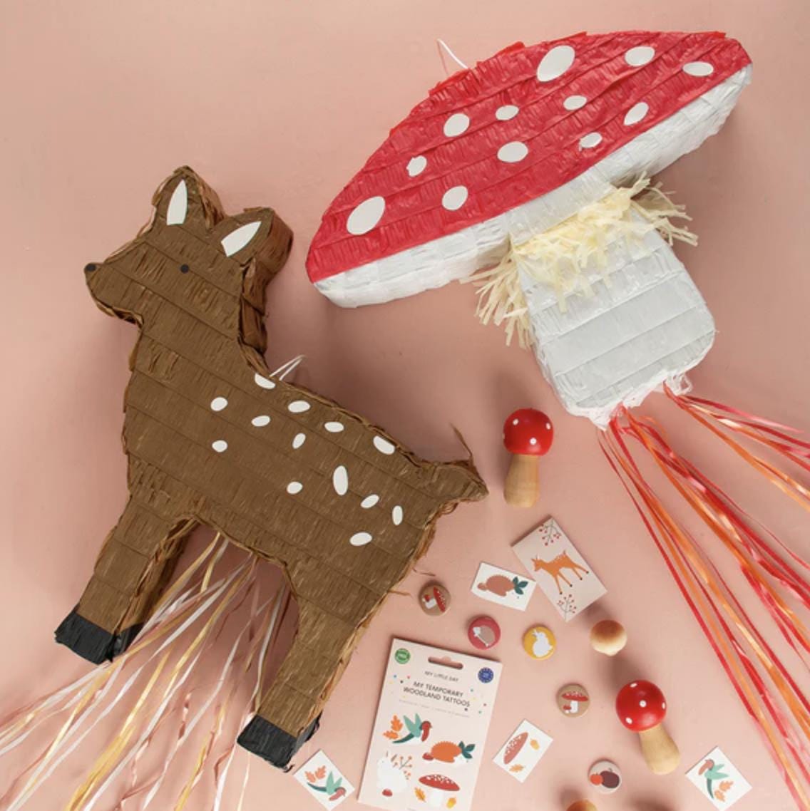 Woodland Deer Pinata - Stesha Party