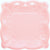 10" Pastel Pink Embossed Plates - Stesha Party