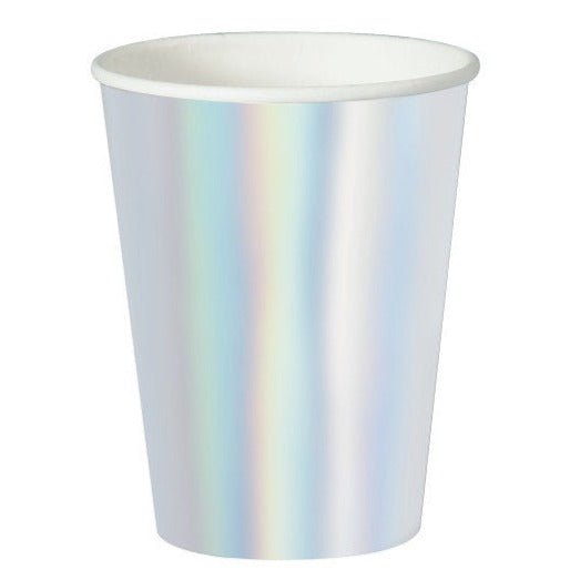 12 oz Iridescent Cups - Stesha Party