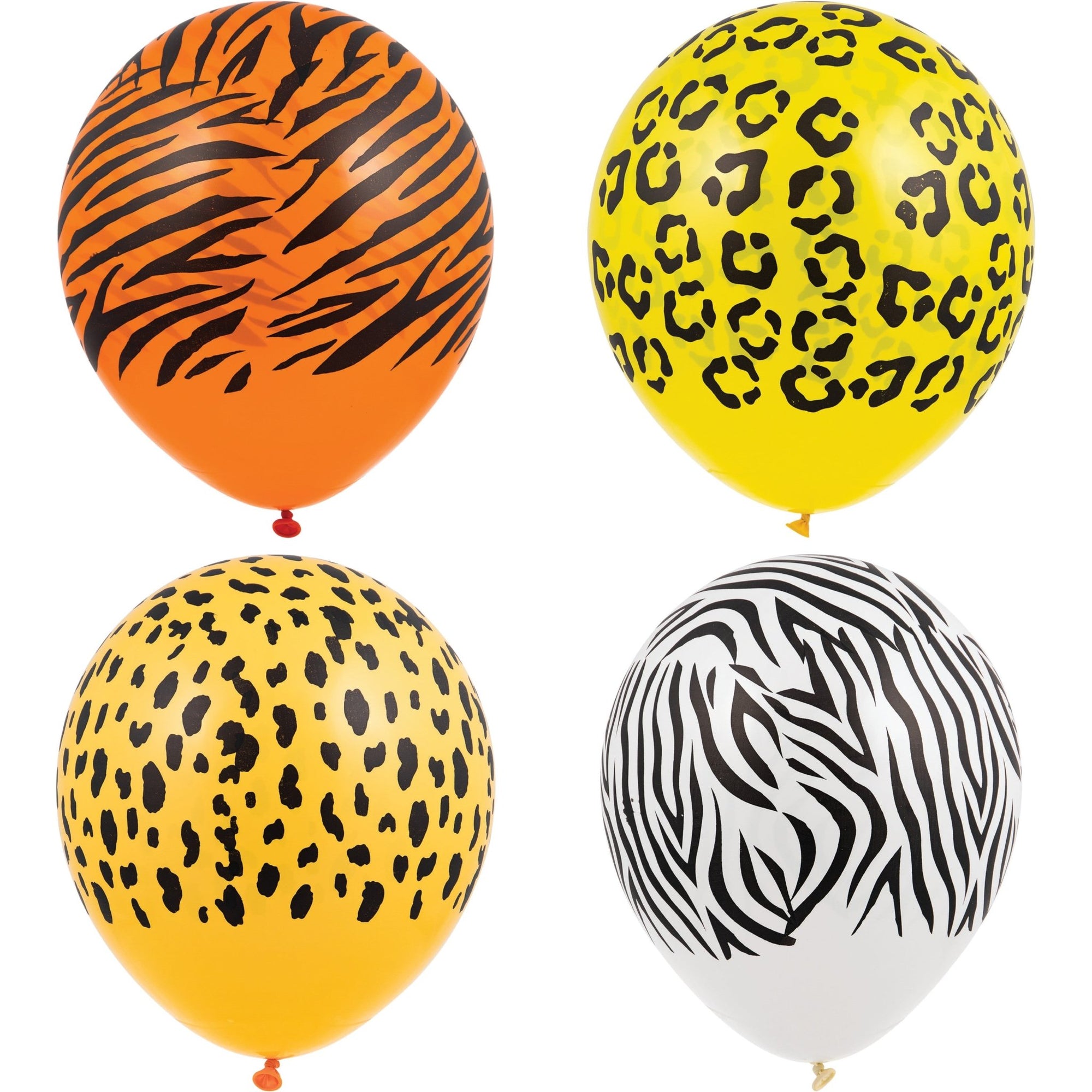 15 Safari Animal Print Balloons - Stesha Party