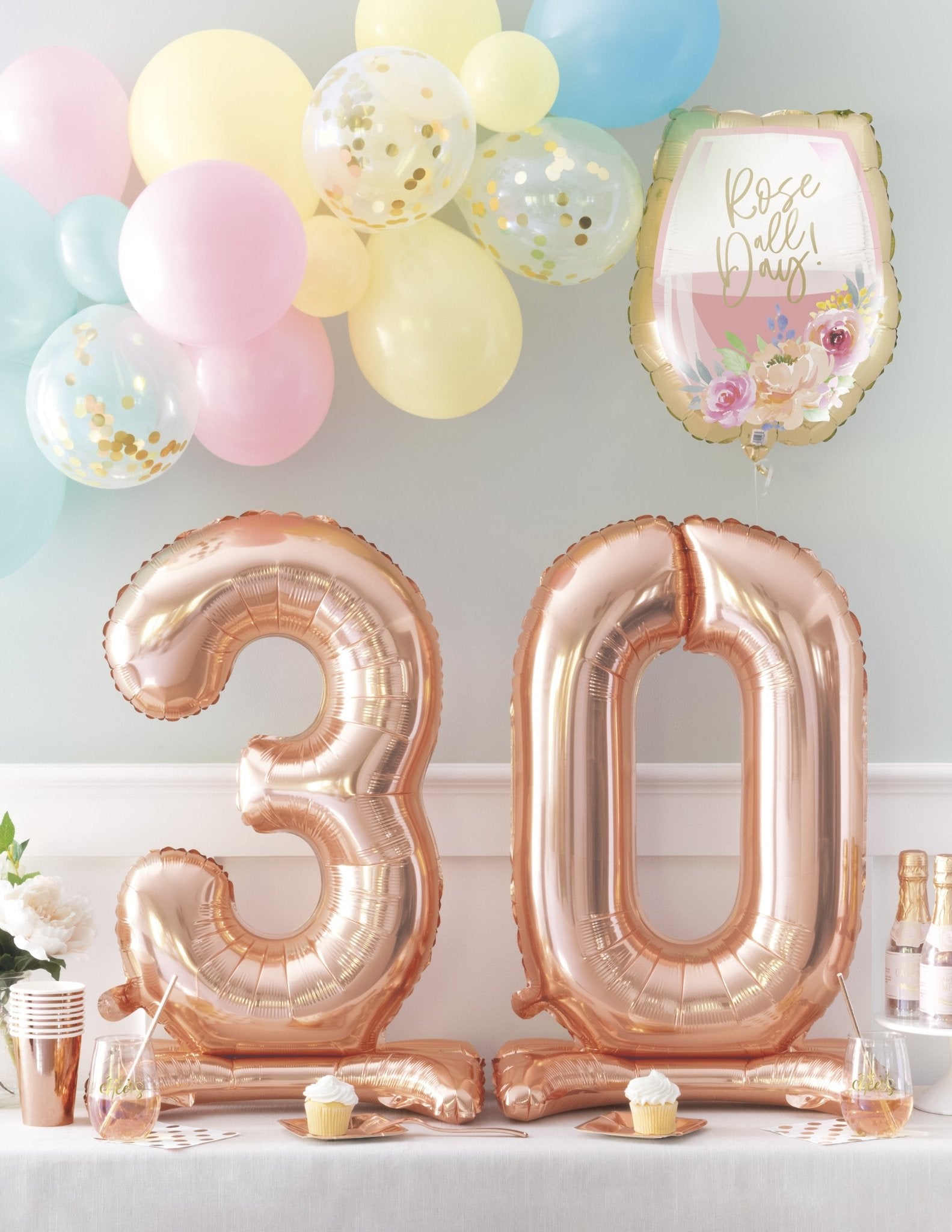 17" Rosé All Day Balloon - Stesha Party