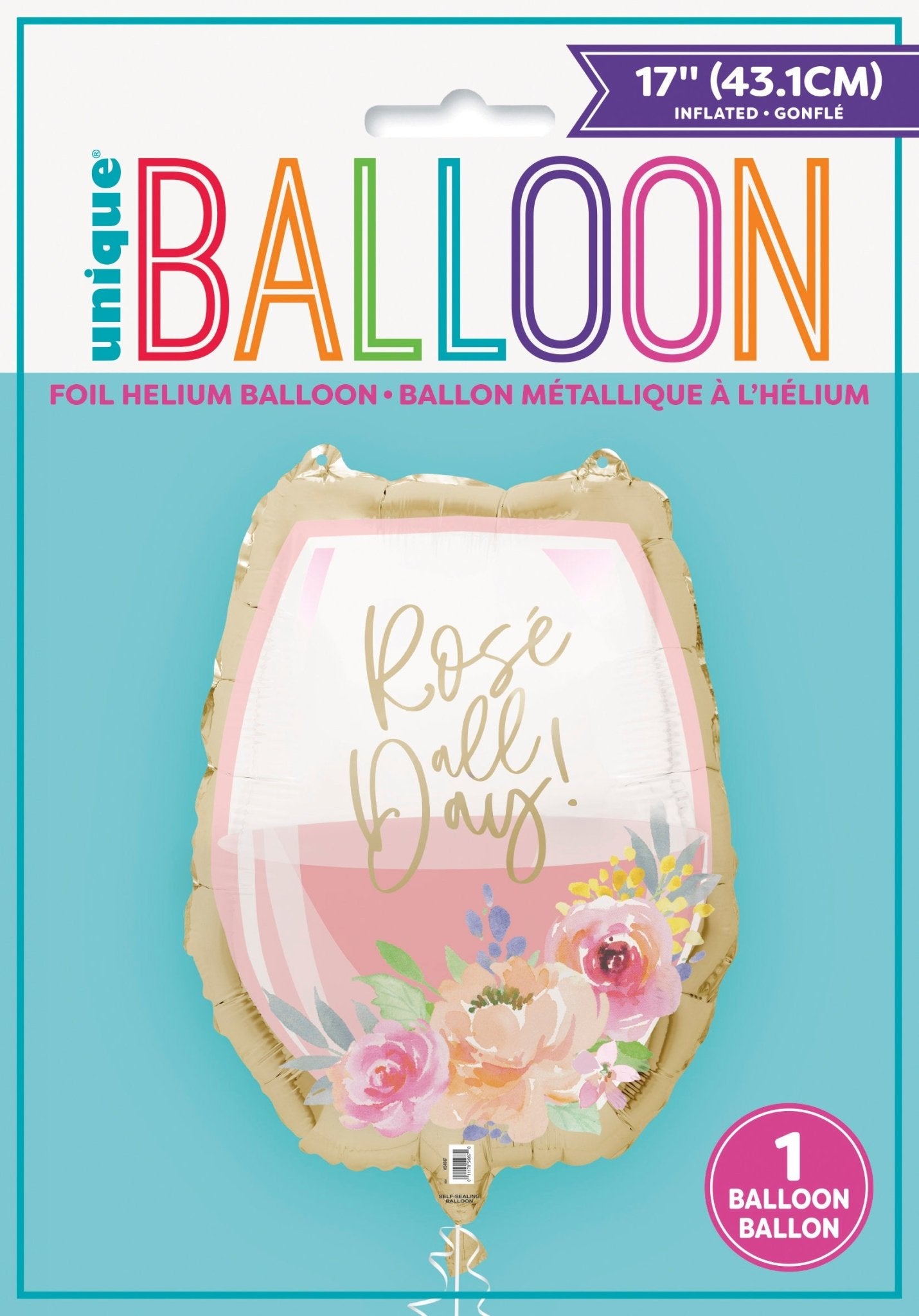 17" Rosé All Day Balloon - Stesha Party