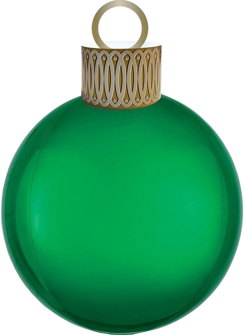 20&quot; Green Ornament Holiday Balloon - Stesha Party