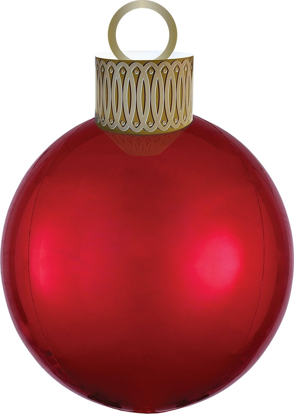 20&quot; Red Ornament Holiday Balloon - Stesha Party