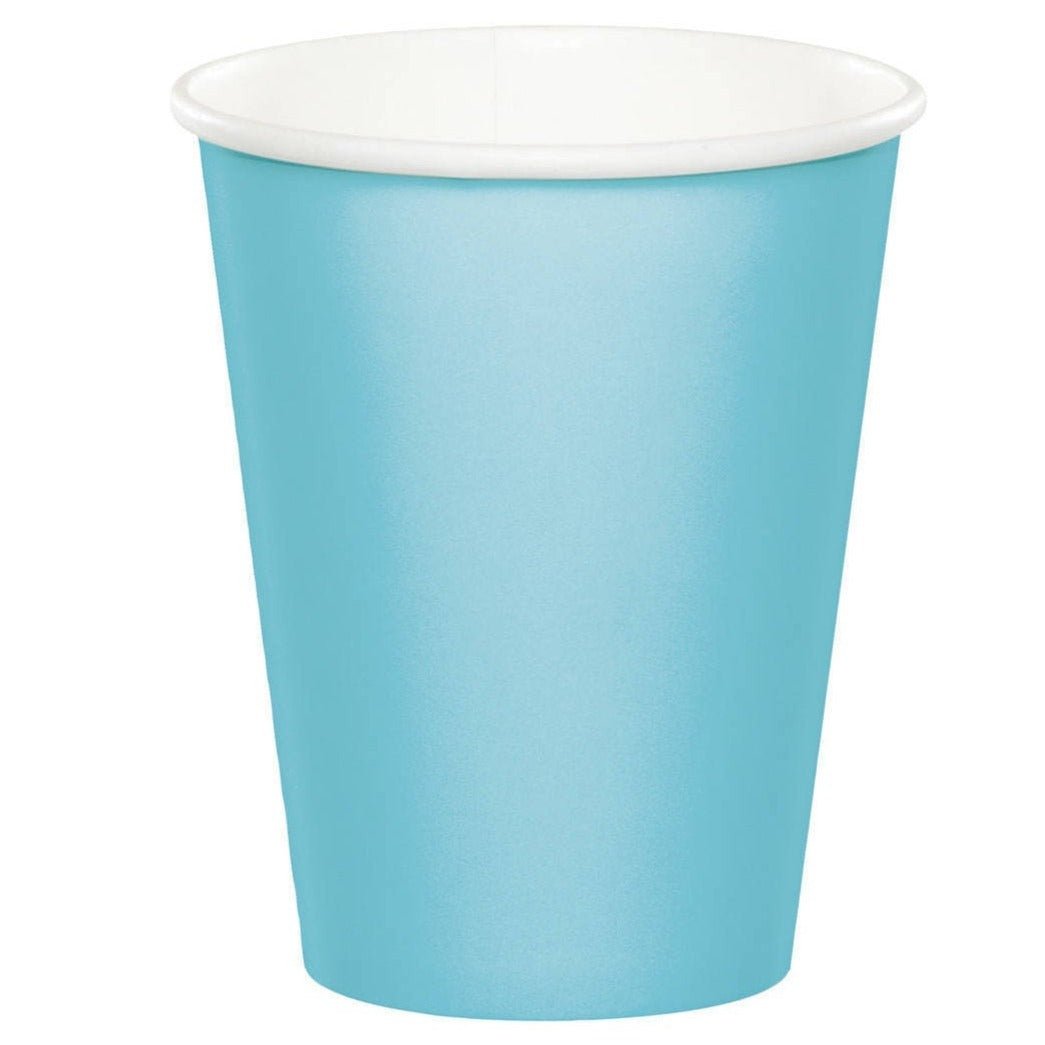 24 Blue 9oz Cups - Stesha Party