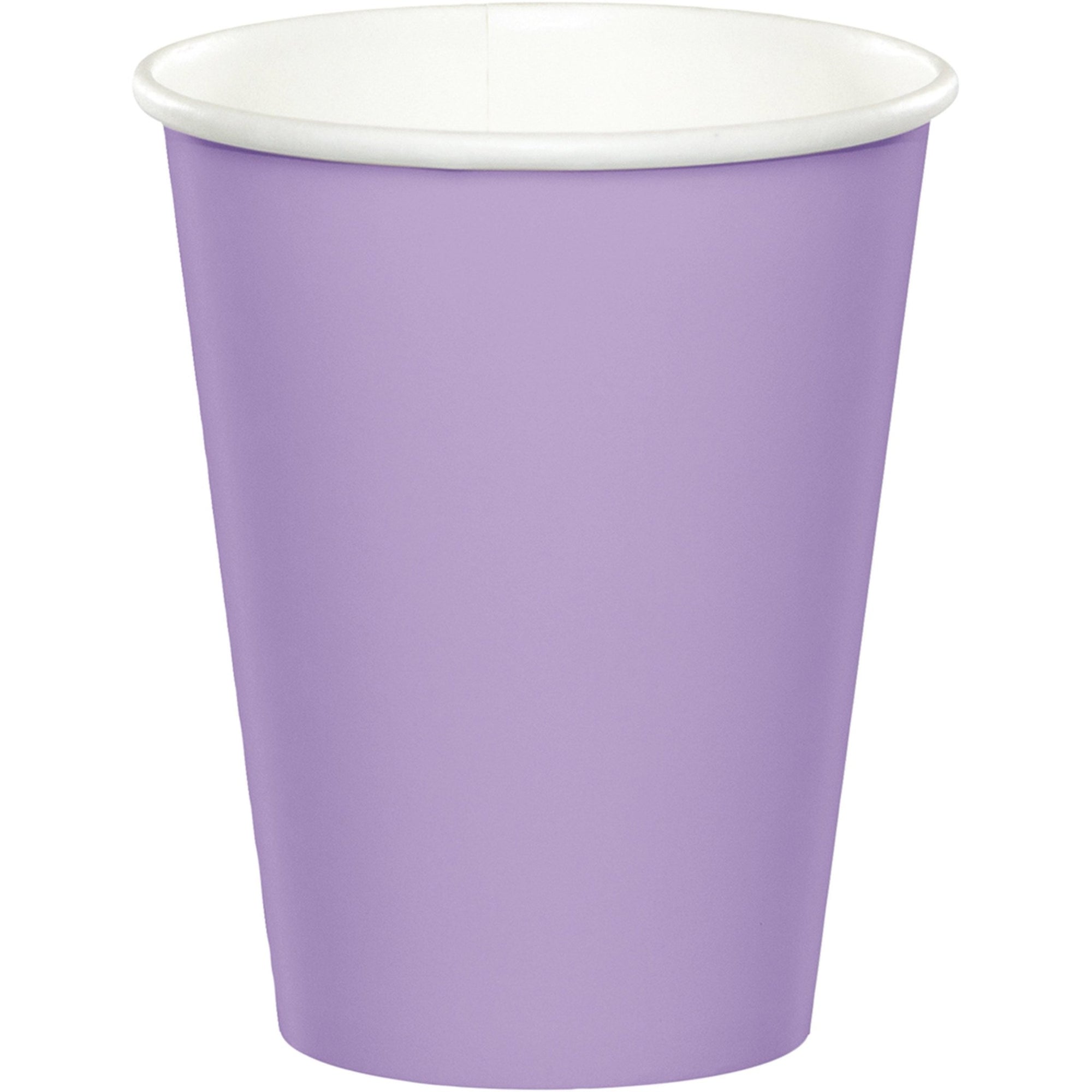 24 Lavender 9oz Cups - Stesha Party