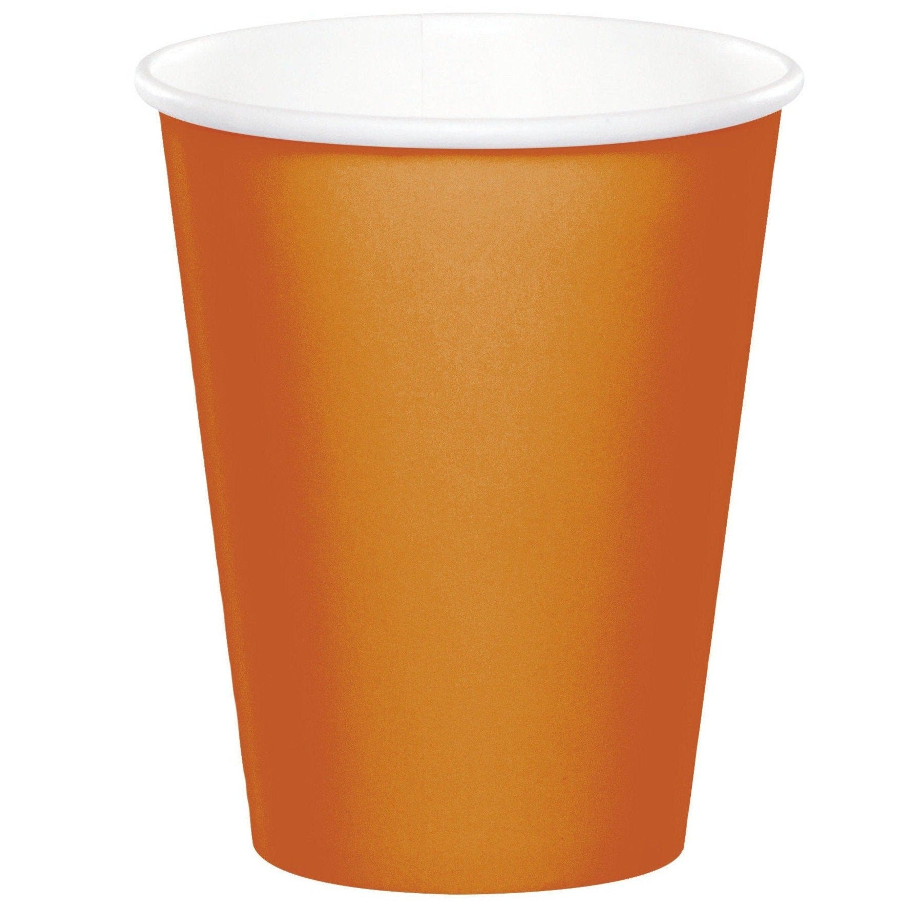 24 Pumpkin 9oz Cups - Stesha Party