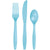 24-Set Pastel Blue Cutlery - Stesha Party