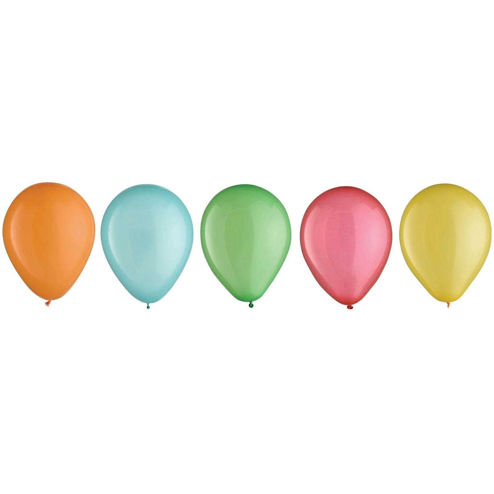 25ct Rainbow 5" Latex Balloons - Stesha Party