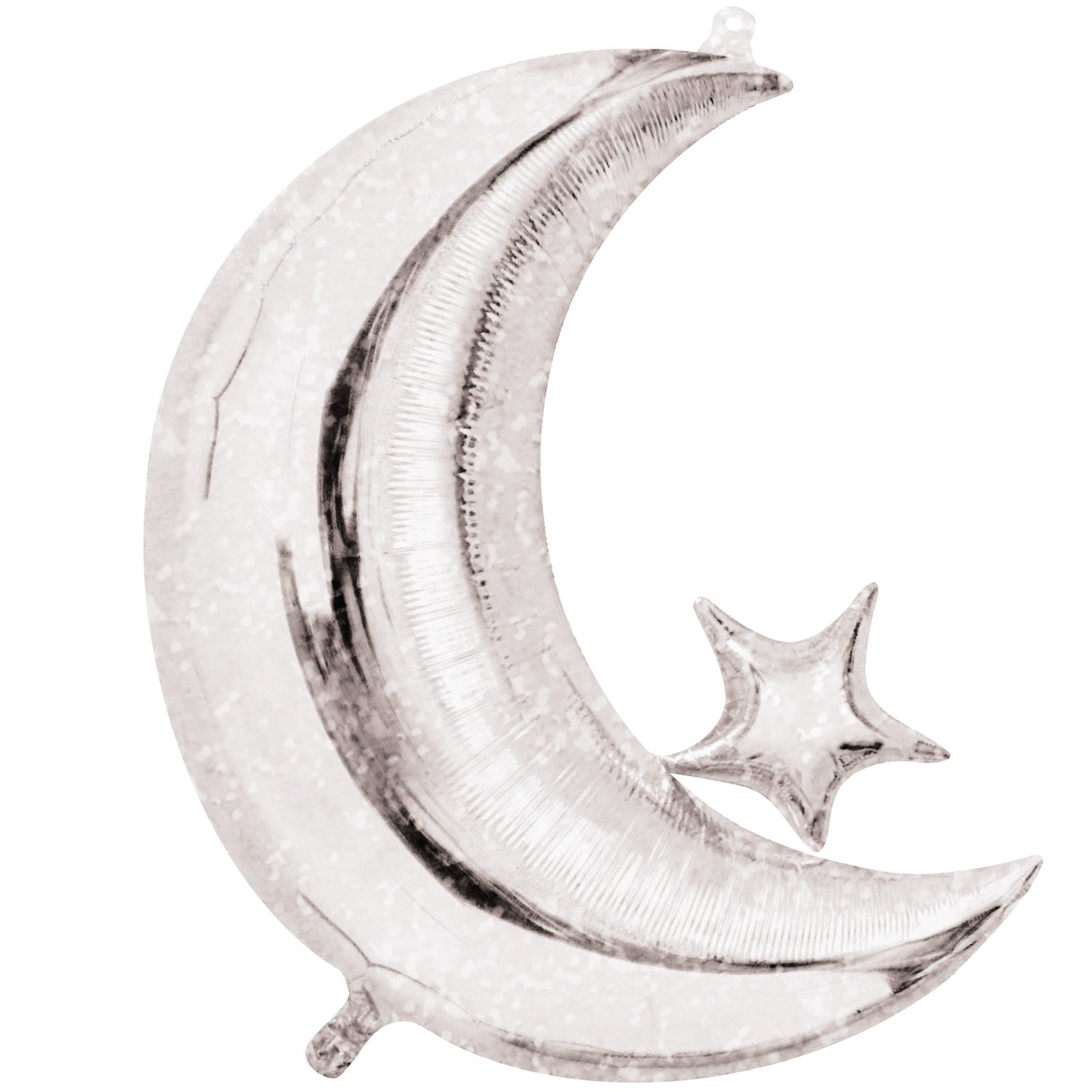 28.5" Silver Moon Balloon - Stesha Party