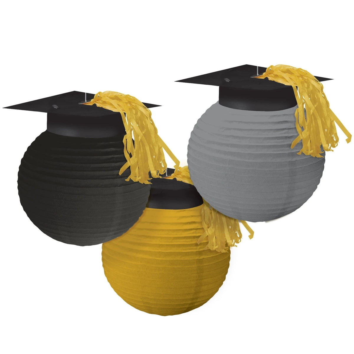 3 Graduation Party Lanterns - Stesha Party