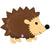 30" Hedgehog Balloon - Stesha Party