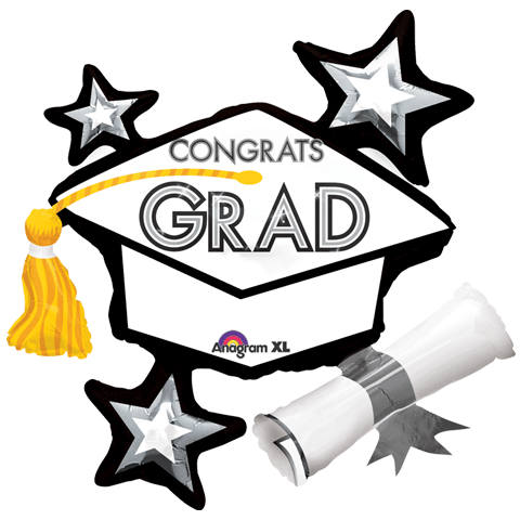 31&quot; Graduation Balloon - Stesha Party