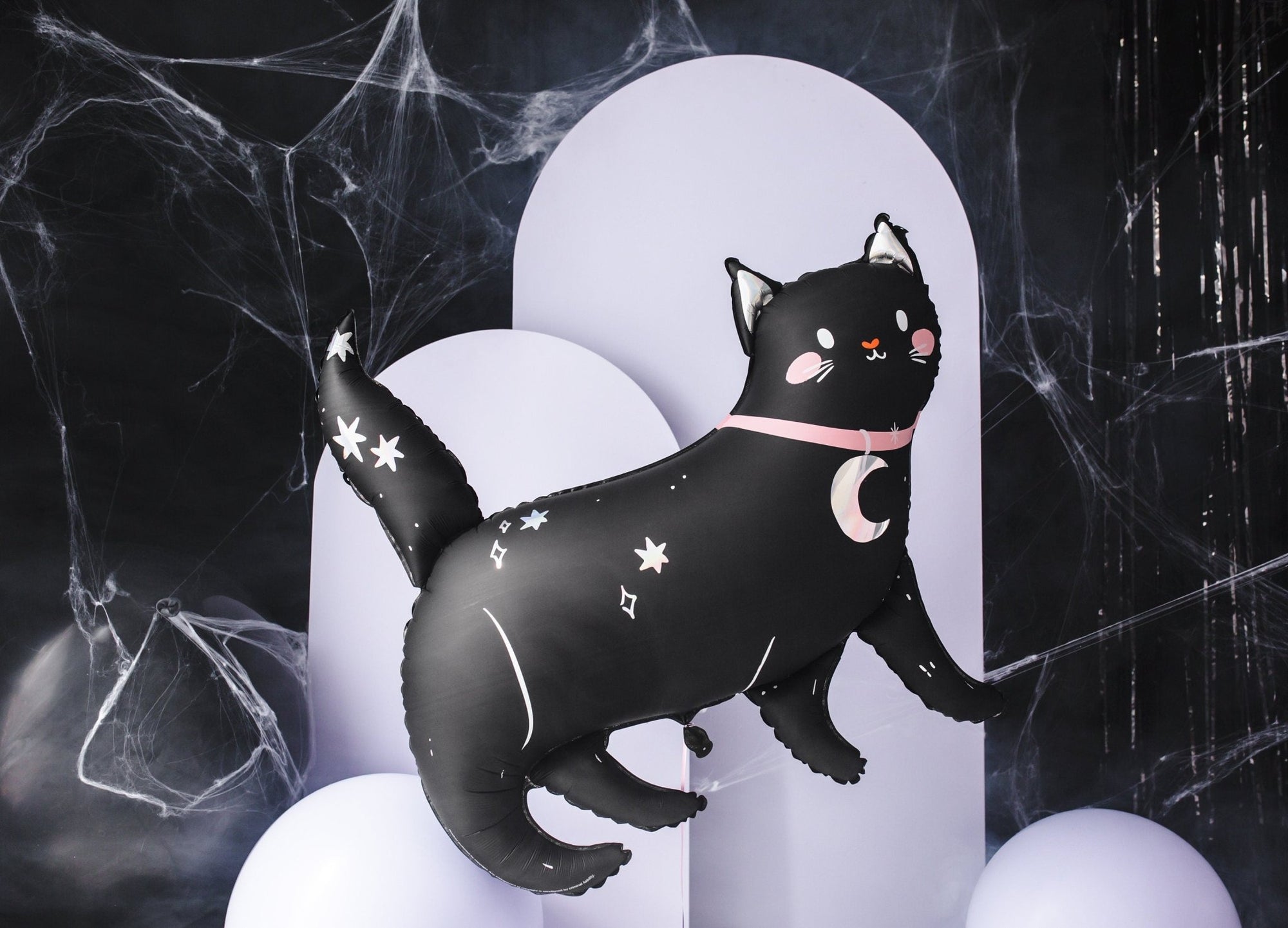 32" Black Cat Balloon - Stesha Party