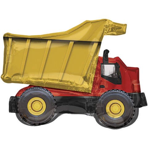 32" Dump Truck Balloon - Stesha Party