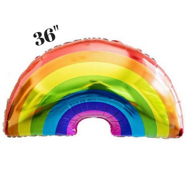 36&quot; Rainbow Balloon - Stesha Party