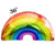 36" Rainbow Balloon - Stesha Party