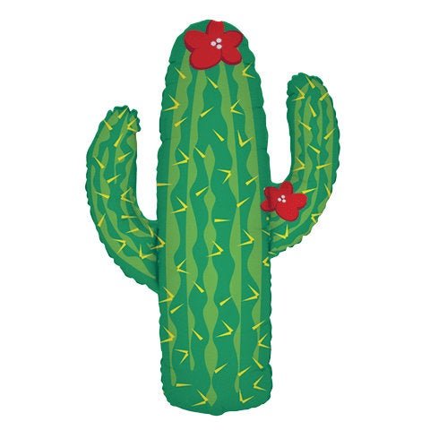 41&quot; Cactus Shaped Balloon - Stesha Party