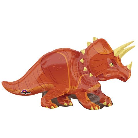 42&quot; Triceratops Dinosaur Balloon - Stesha Party