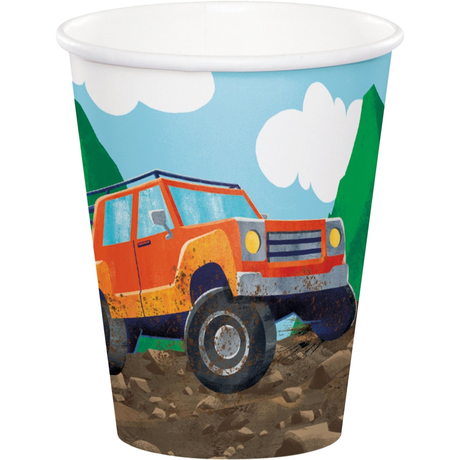 4x4 Adventure Party Cups - Stesha Party