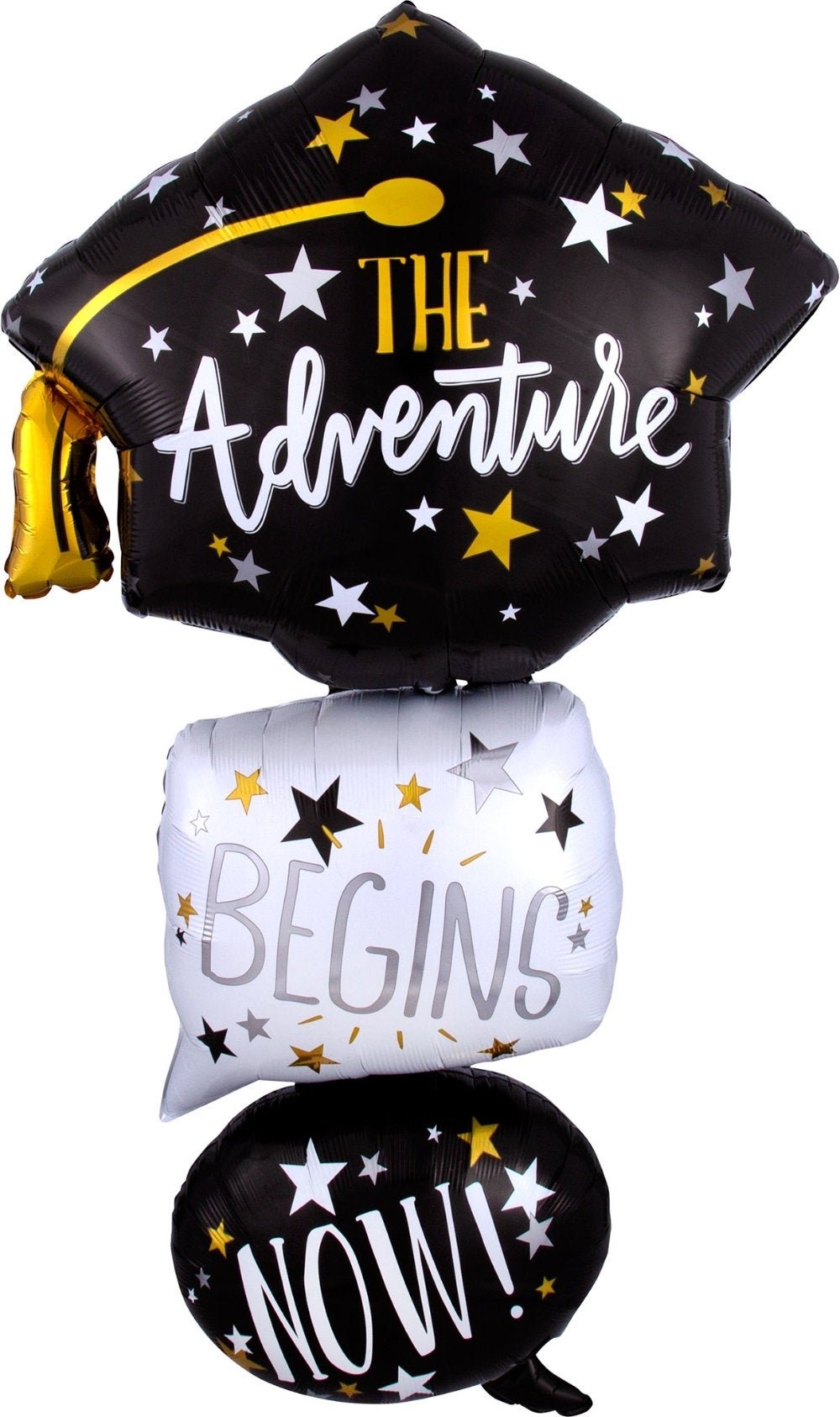 5 Foot Graduation Balloon "The Adventure Begins Now" - Stesha Party