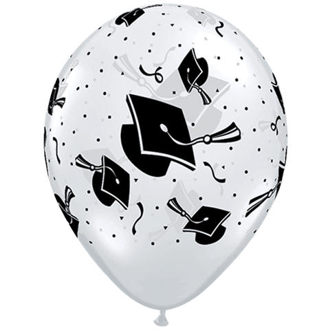 5 Graduation Balloons - Stesha Party