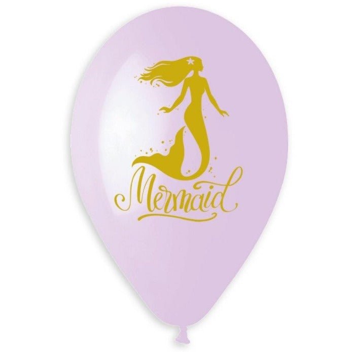 5 Mermaid Balloons - Stesha Party