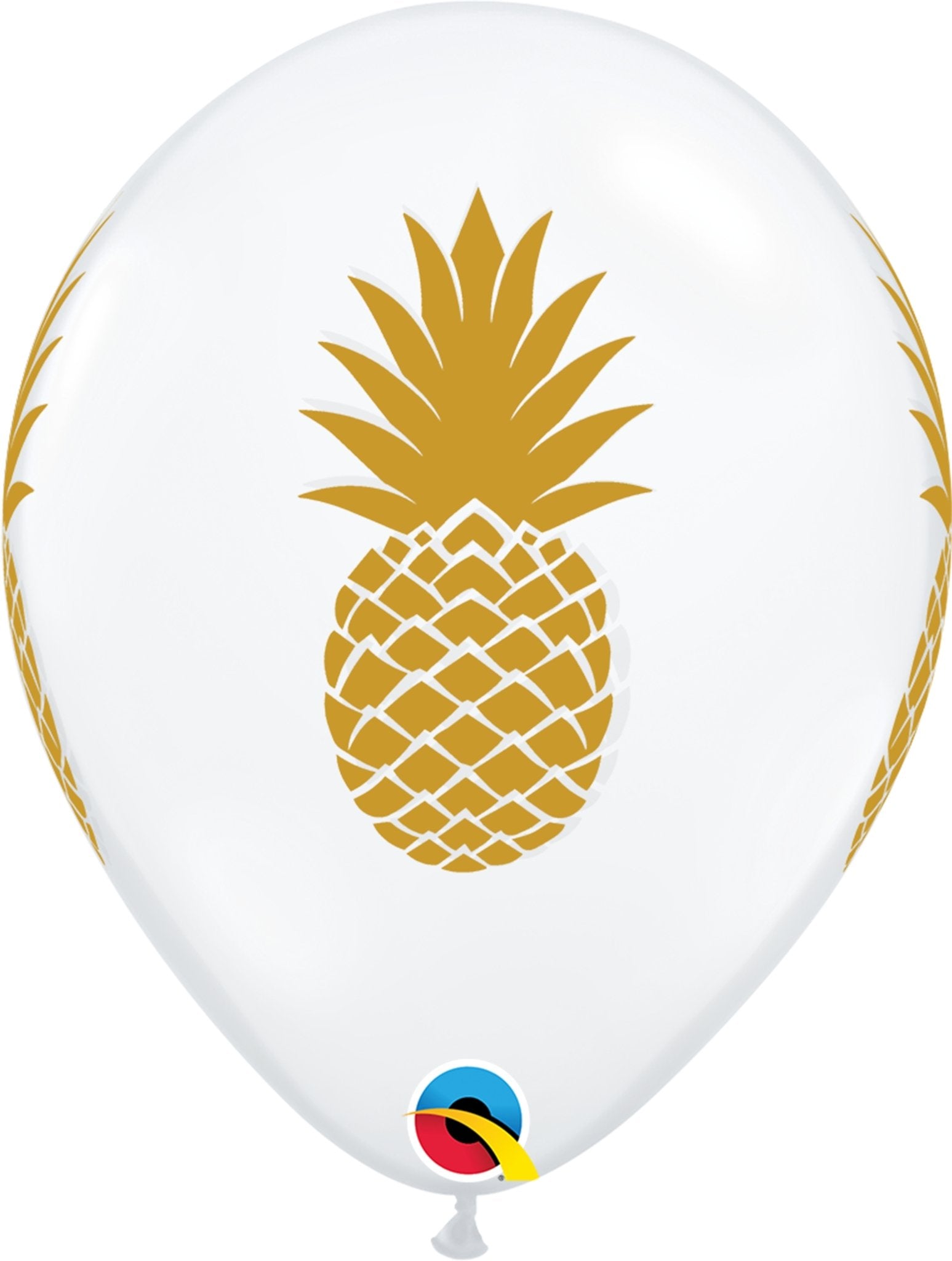 5 Pineapple Balloons - Stesha Party