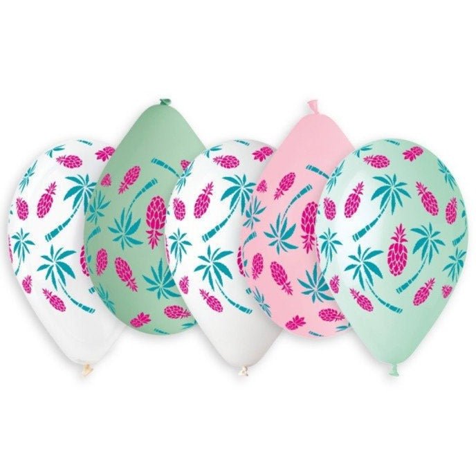 5 Tropical Balloons - Stesha Party