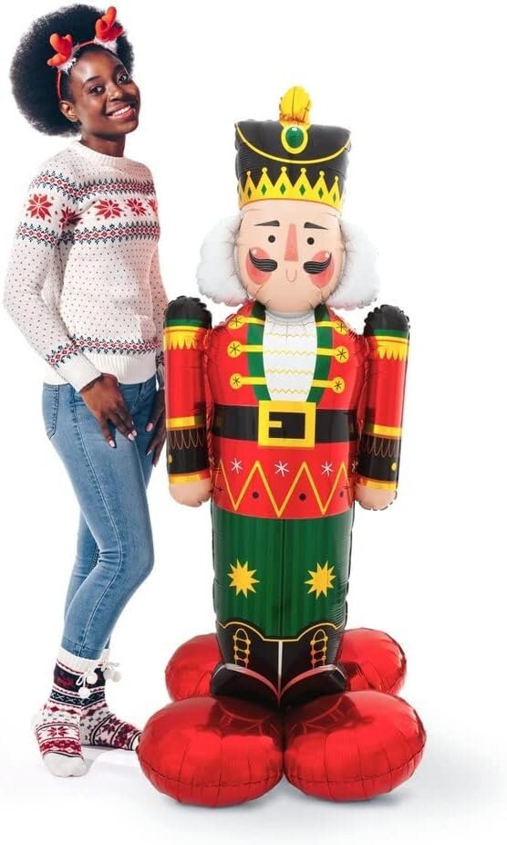 61" Christmas Nutcracker Party Balloon - Stesha Party