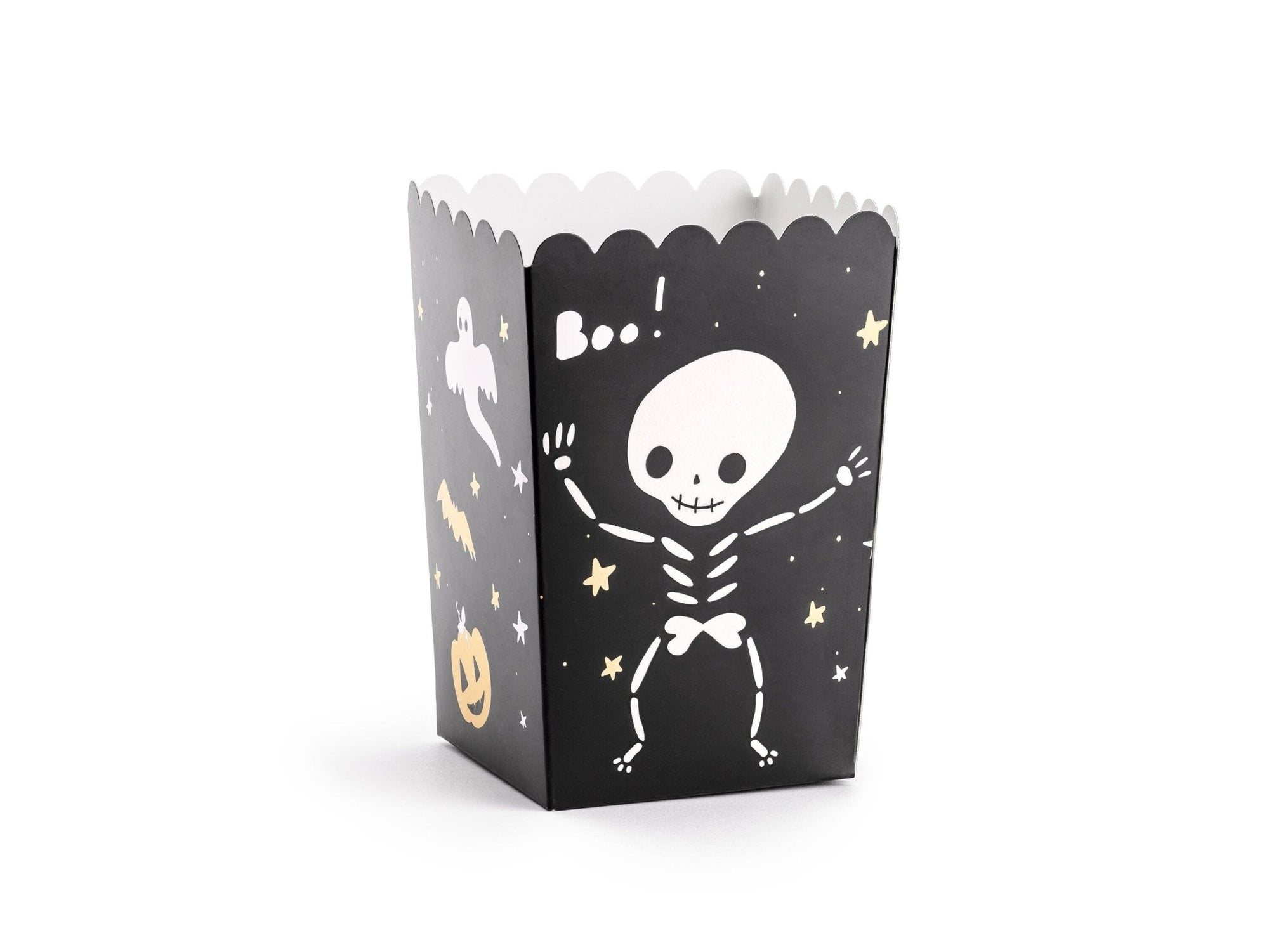 6ct Halloween Ghost Popcorn Boxes - Stesha Party