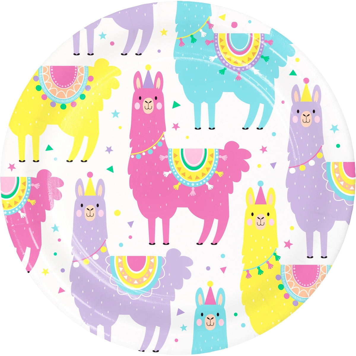 7&quot; Llama Party Plates - Stesha Party