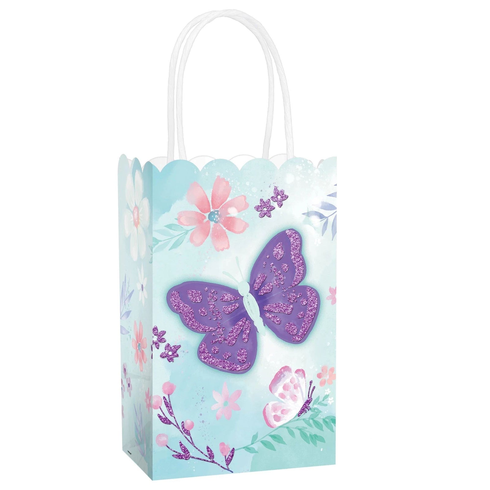 8 Butterfly Party Treat Bags - Stesha Party