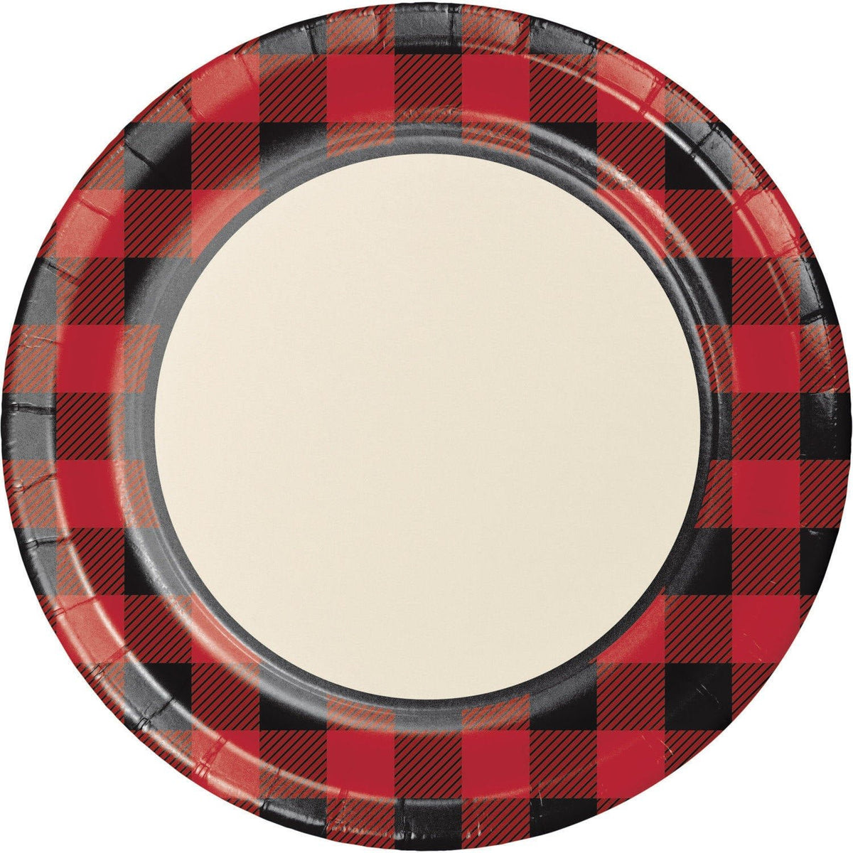 9&quot; Buffalo Plaid Dinner Plates - Stesha Party