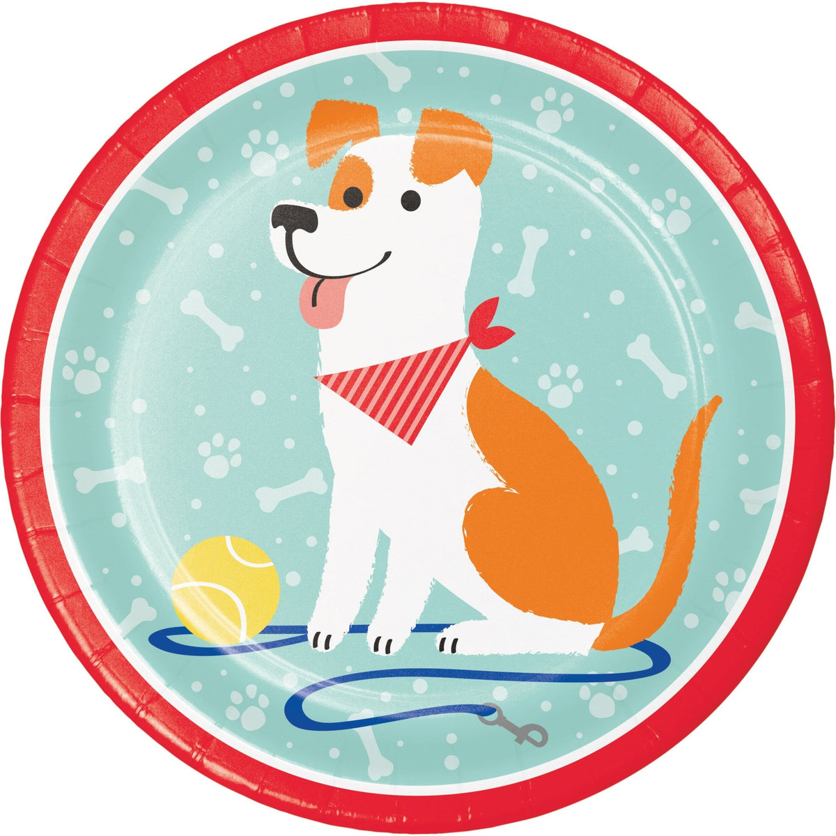 9&quot; Dog Party Plates - Stesha Party