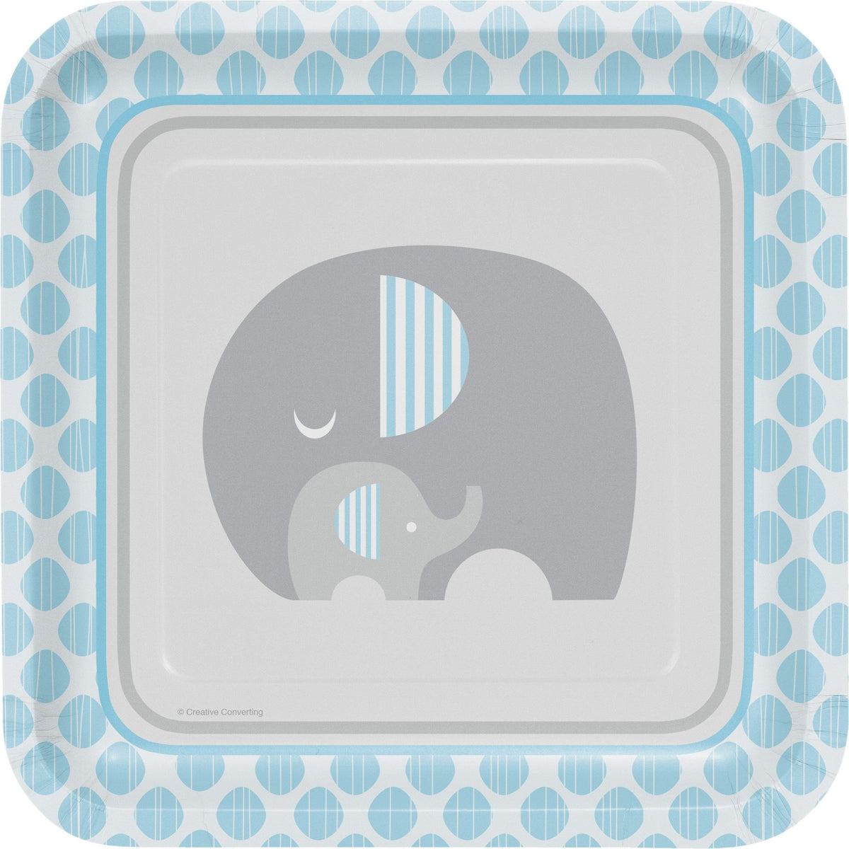 9&quot; Elephant Party Plates - Stesha Party