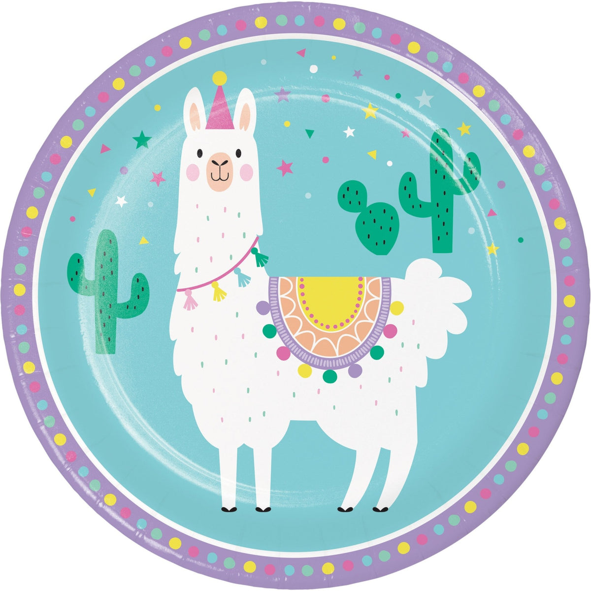 9&quot; Llama Party Plates - Stesha Party