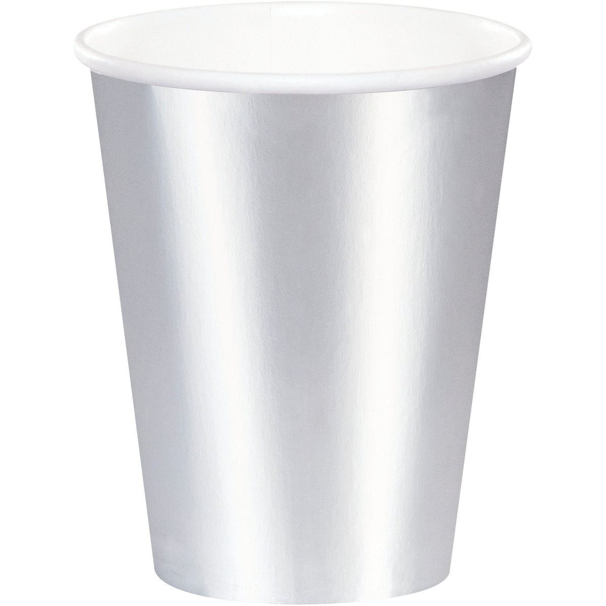 9oz Silver Foil Party Cups - Stesha Party